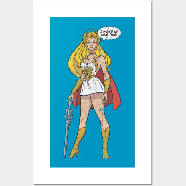 She-Ra: I Woke Up Like This - Vintage Wall Art by JCD666